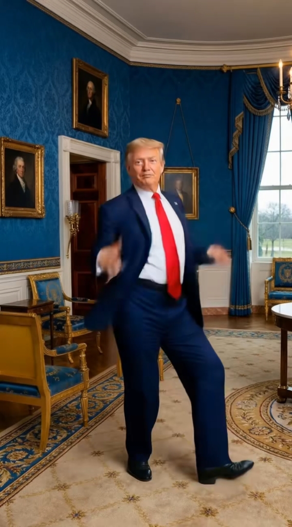dancing trumps