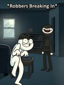 robbers breaking in