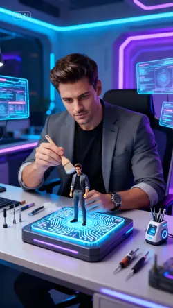 miniatur futuristik 
