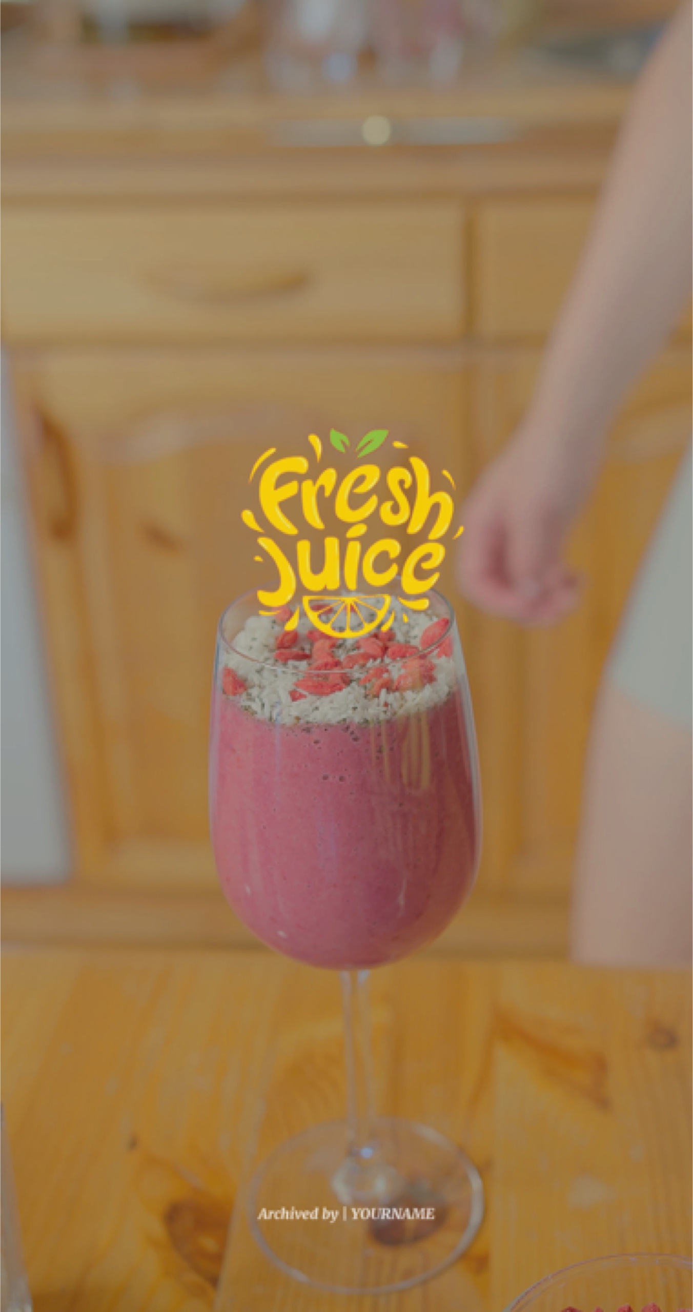 Jugo fresco