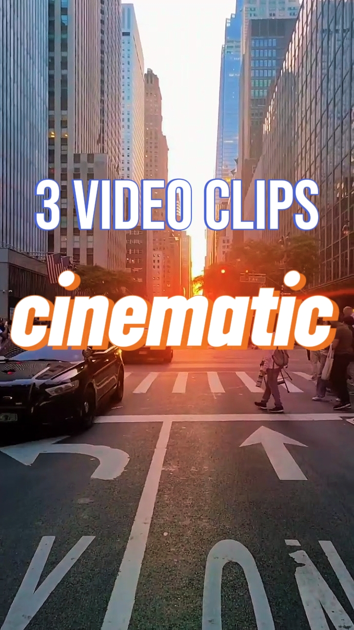 3 clips cinématiques
