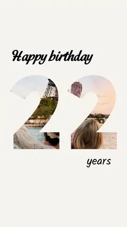 hbd 22years