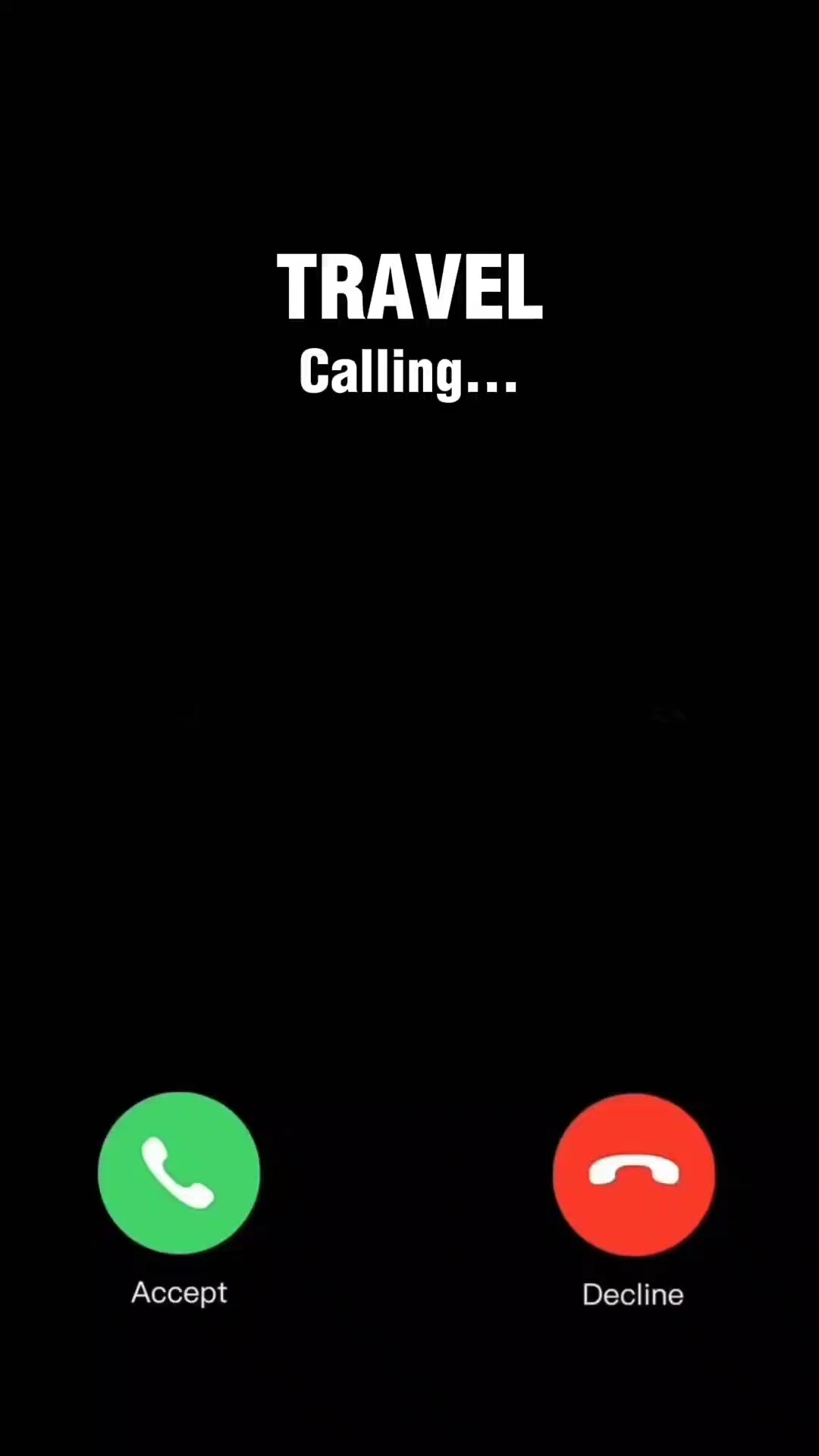 TRAVEL calling 