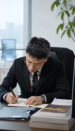 反差模板，老闆員工