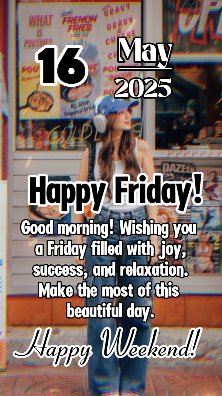 Guten Morgen Freitag!
