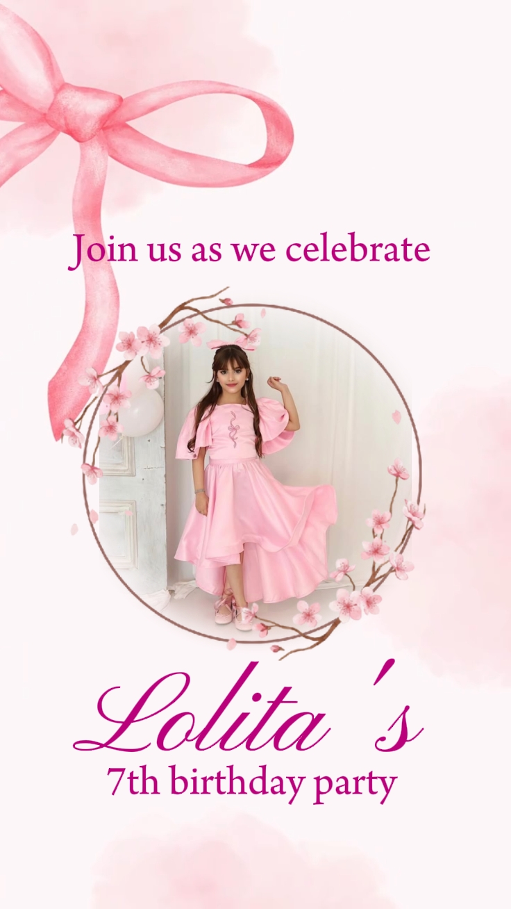 BIRTHDAY INVITATION 