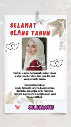 Selamat ulang tahun