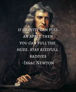 isaac newton rizz