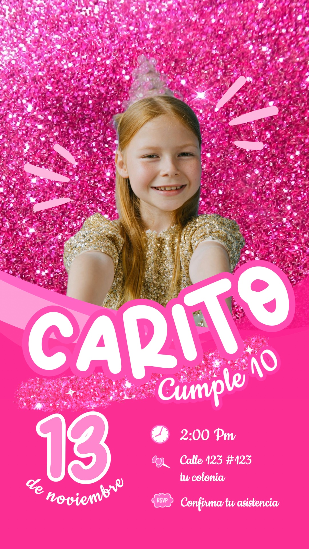 Invitación infantil