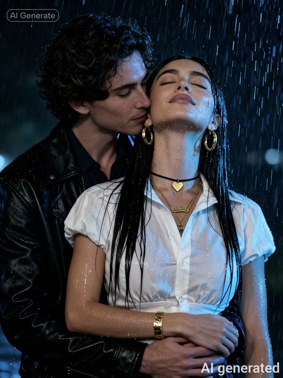 AI Rain Photoshoot