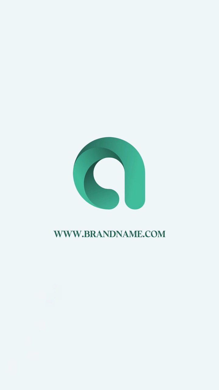 Modèle de logo d'introduction de style minimaliste