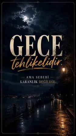 Gece tehlikelidir