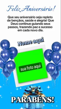 Feliz aniversário 
