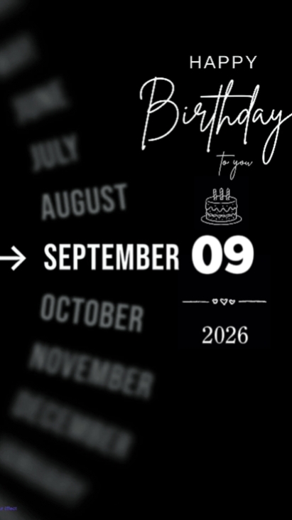 HBD SON 09 SEPTEMBER