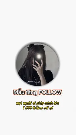 Mẫu 2 ảnh follow 