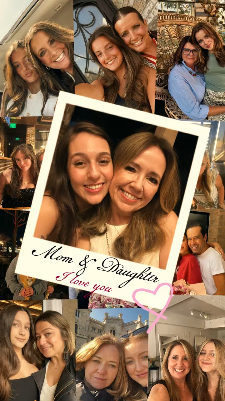 Mom and daughter 