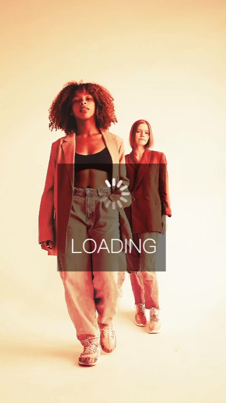 Affichage de vêtements chargement style tiktok