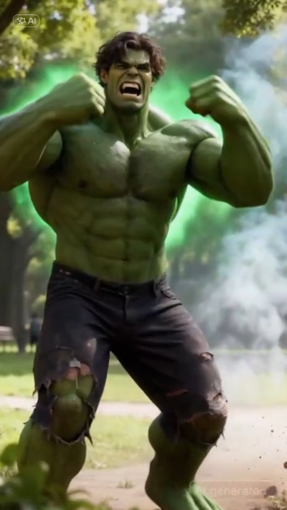 Transformación de Hulk 