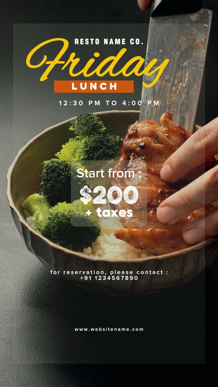 LUNCH PROMO