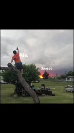 me and sunset 11poto