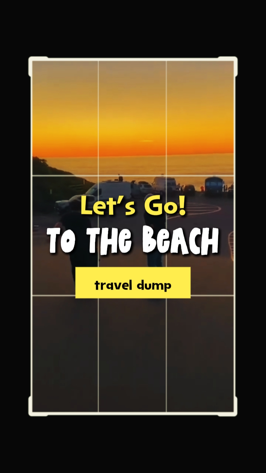 Dépôt de voyage sur la plage