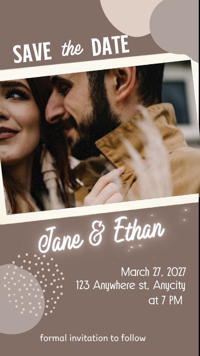 save the date 