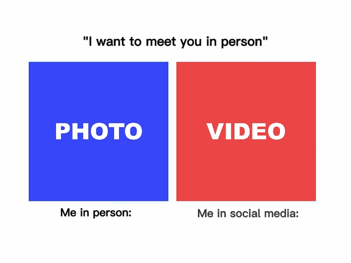 Eu nas redes sociais