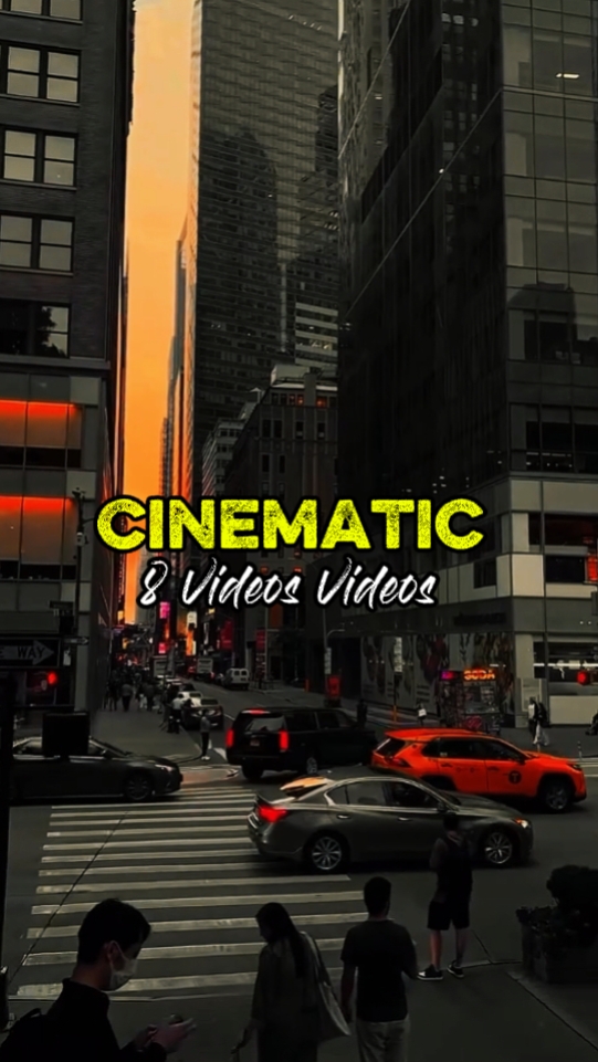 8 Mga Clip Cinematic 
