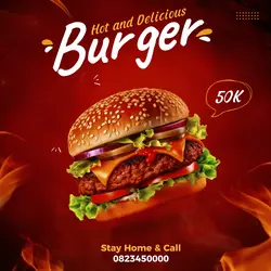 burger tamplate