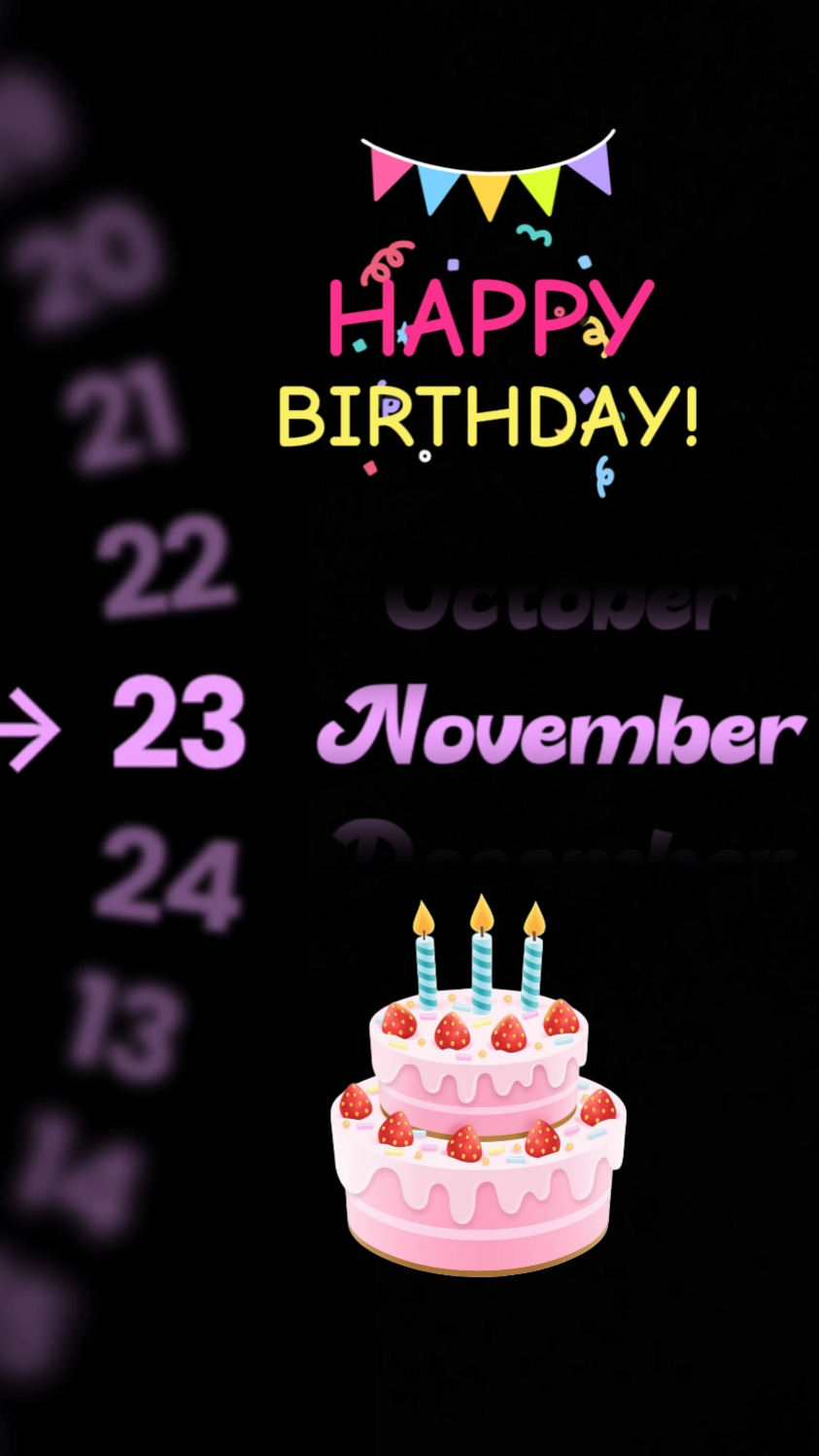 HBD 23 novembre