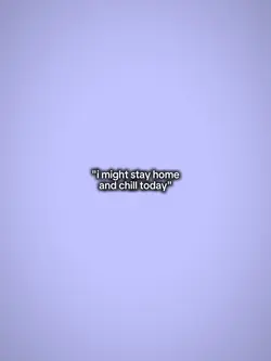 i might stay home
