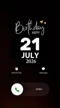 Hbd 21 July 2026 