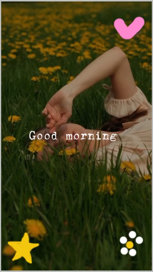 Good morning 