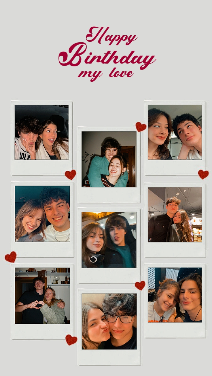 Feliz aniversário meu amor