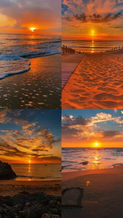 Sunset today