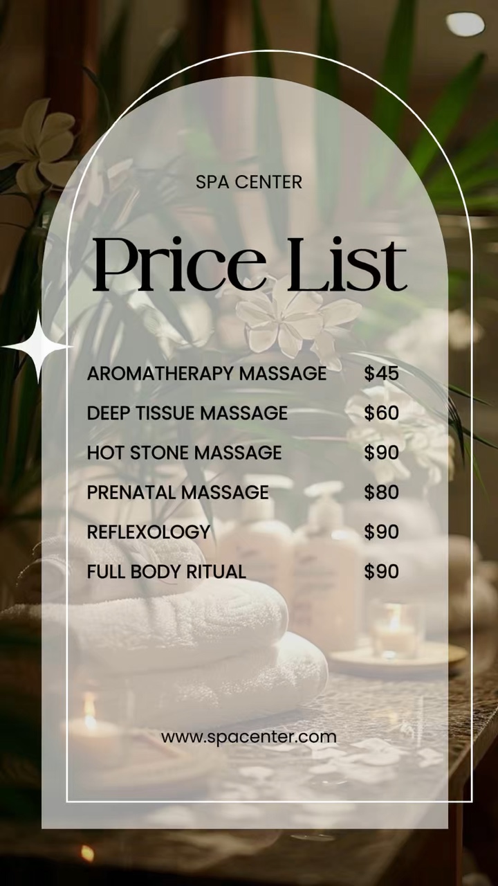 story : pricelist 