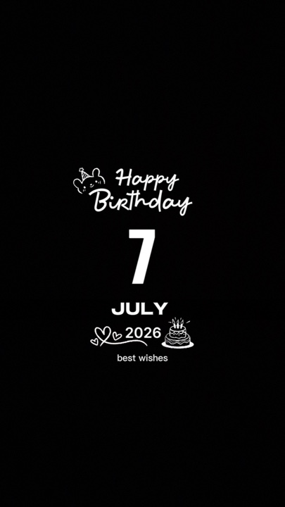 Selamat ulang tahun 