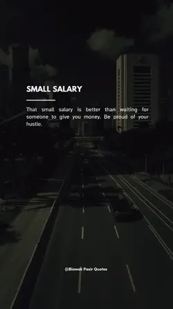 small salary 