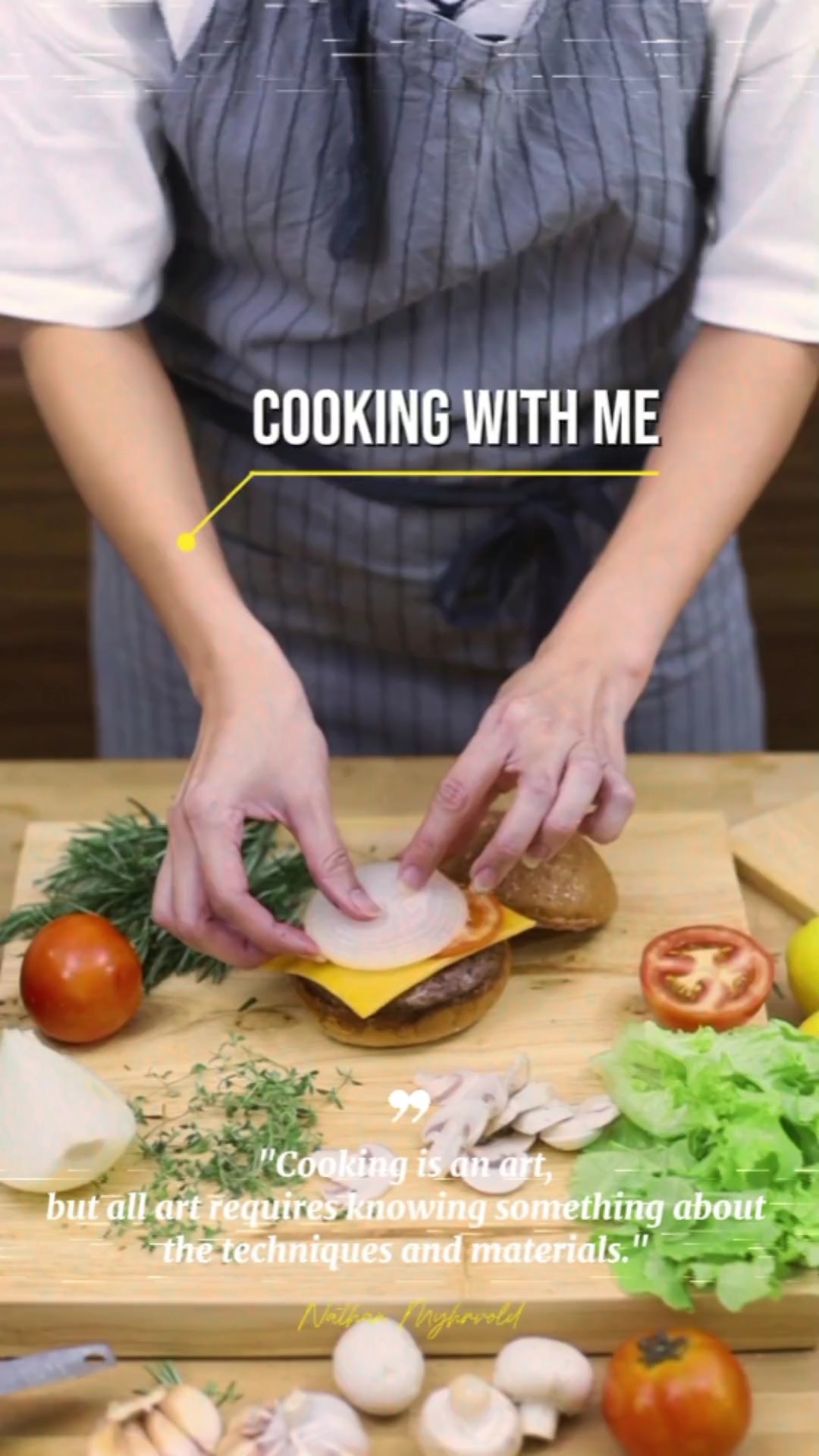 cooking with me
