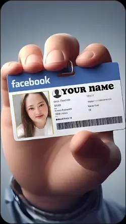 fb id card