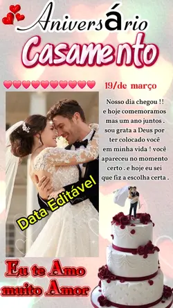 Aniversário casament
