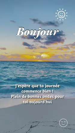Bonjour positif 