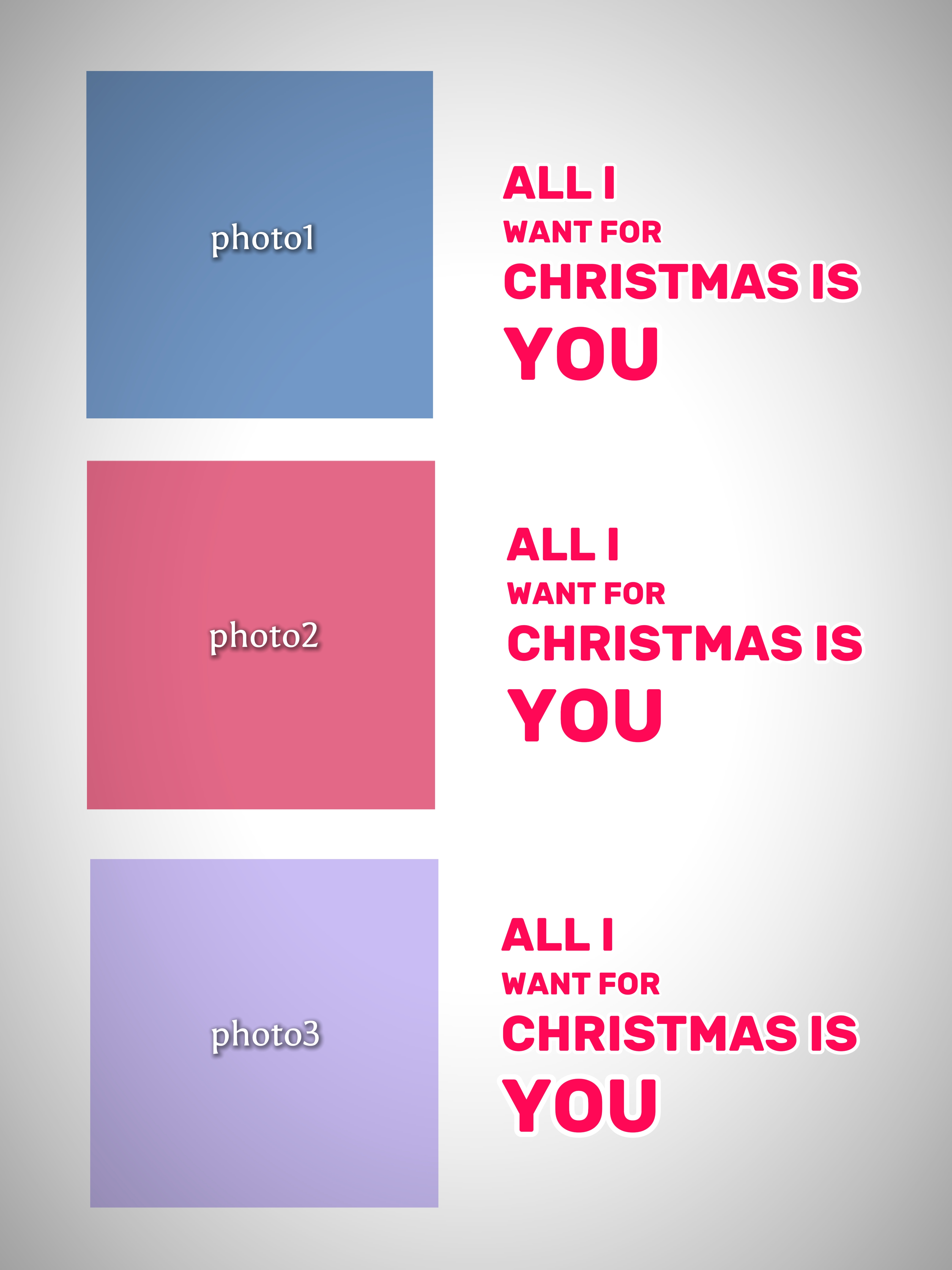 Todo lo que quiero para Navidad