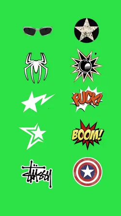 stiker tinggal geser