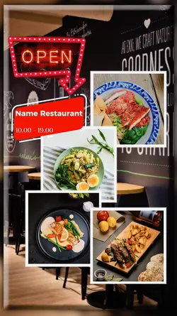 food menu restaurant