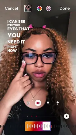 live photo interface