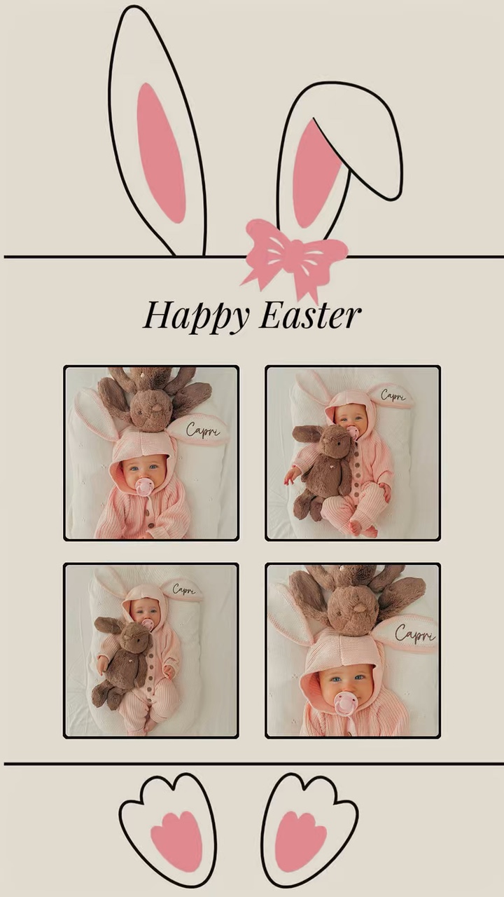 Feliz Páscoa Bebê🐰