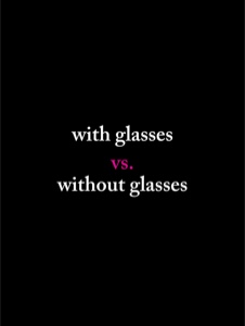 avec vs sans verre