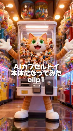 AIガチャポン本体加工