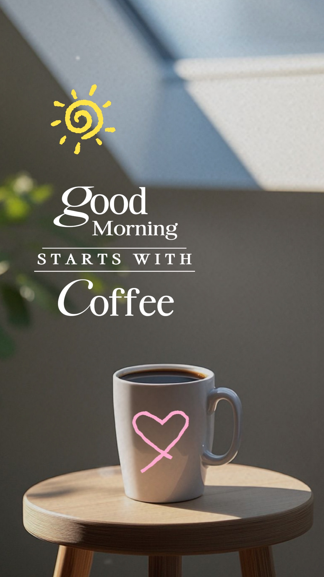 Start with coffee
